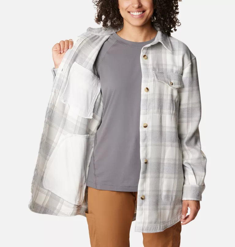 Women's Calico Basin™ Shirt Jacket - 125 - Sea Salt