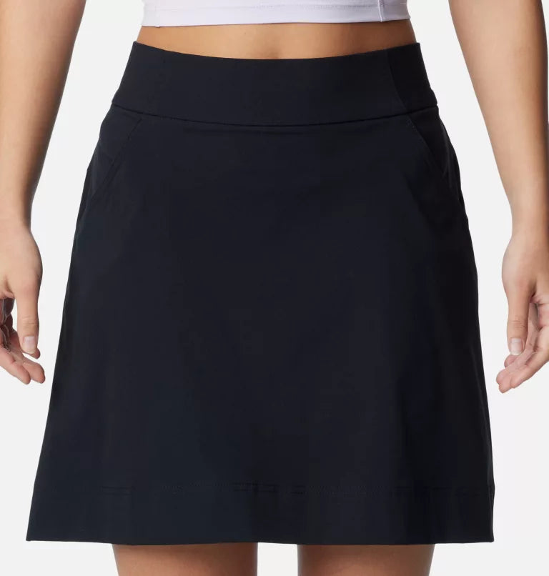 JUPE-SHORT DROITE ANYTIME POUR FEMME - BLACK