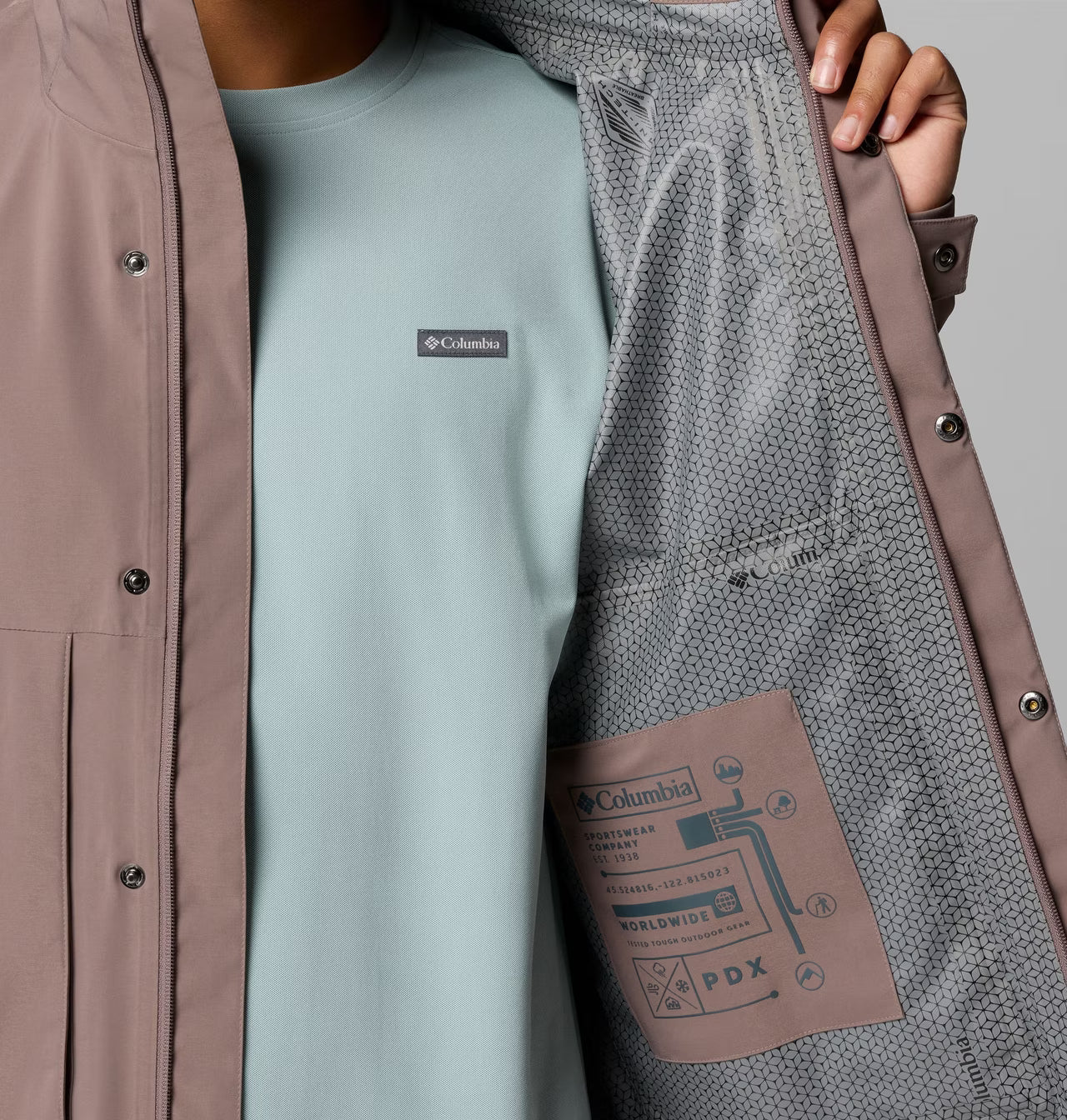 Manteau coquille Street Heights