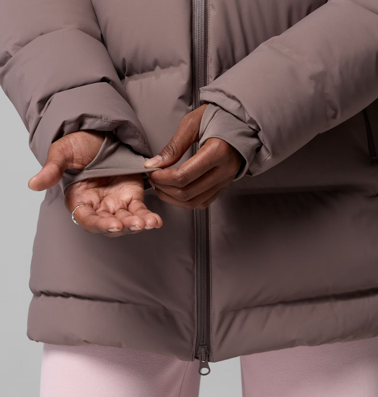 Manteau mi-long Amaze Puff Heat Seal