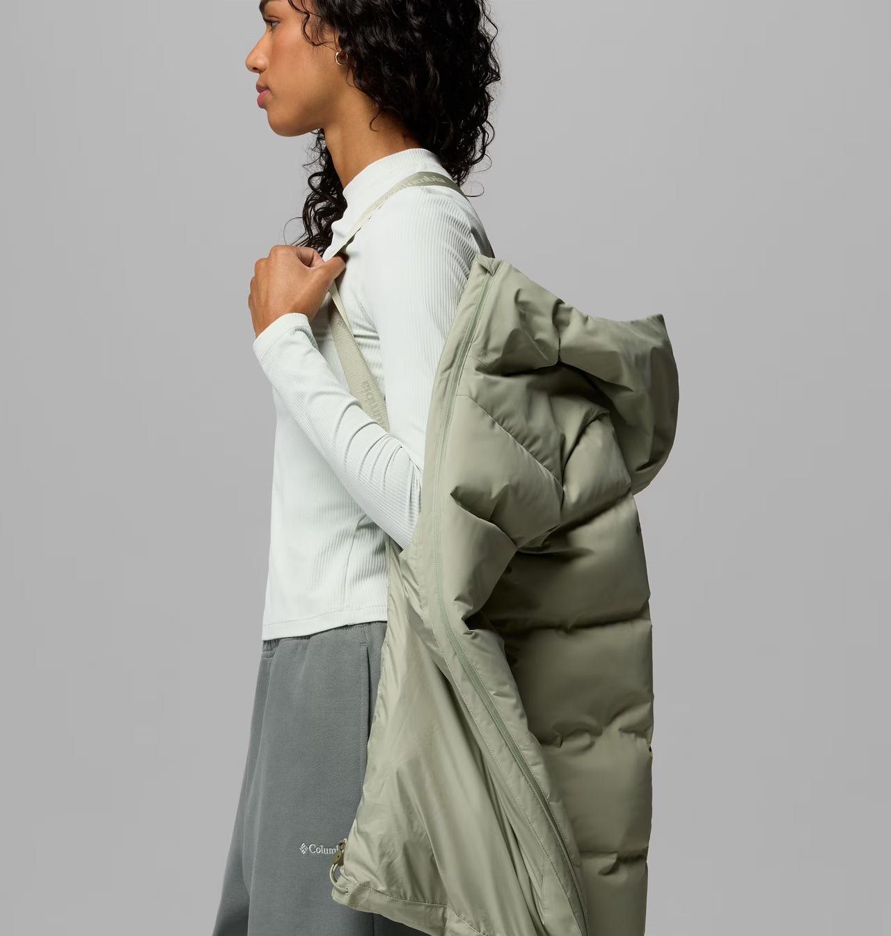 Manteau mi-long Amaze Puff Heat Seal