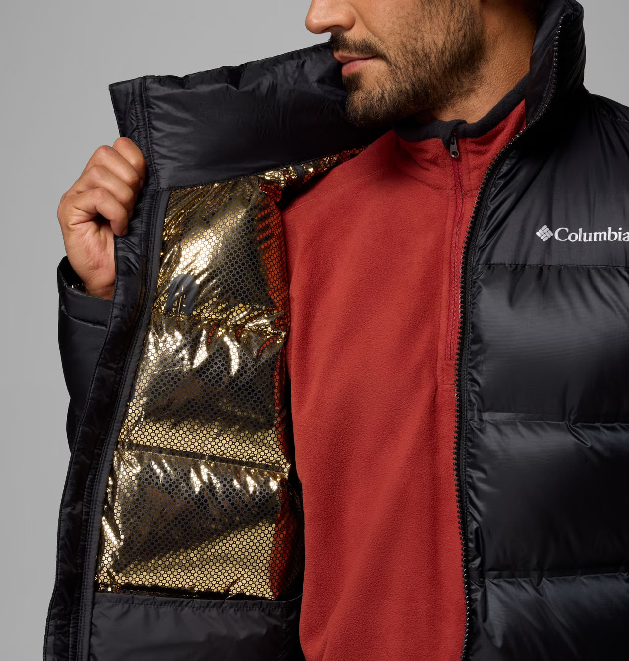 Street Heights heat-sealed down jacket