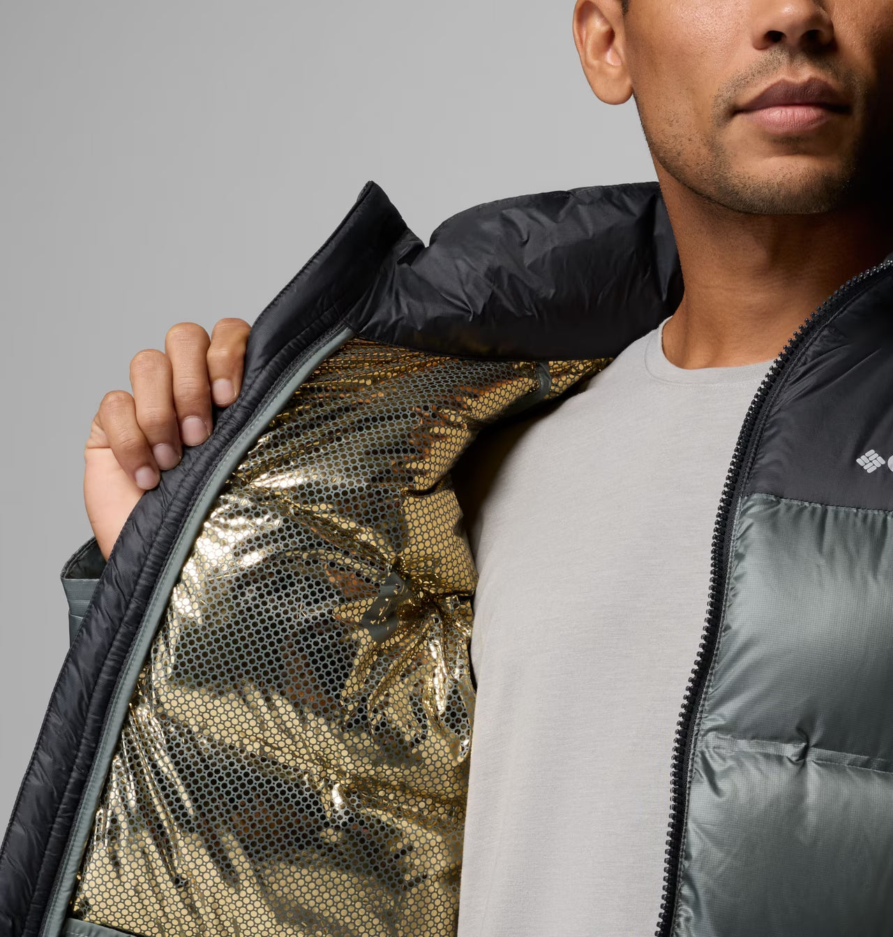 Street Heights heat-sealed down jacket