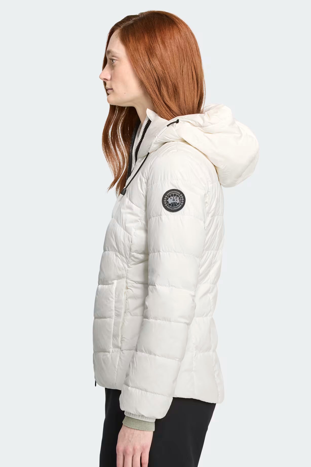 Manteau à capuchon Abbott, disque noir