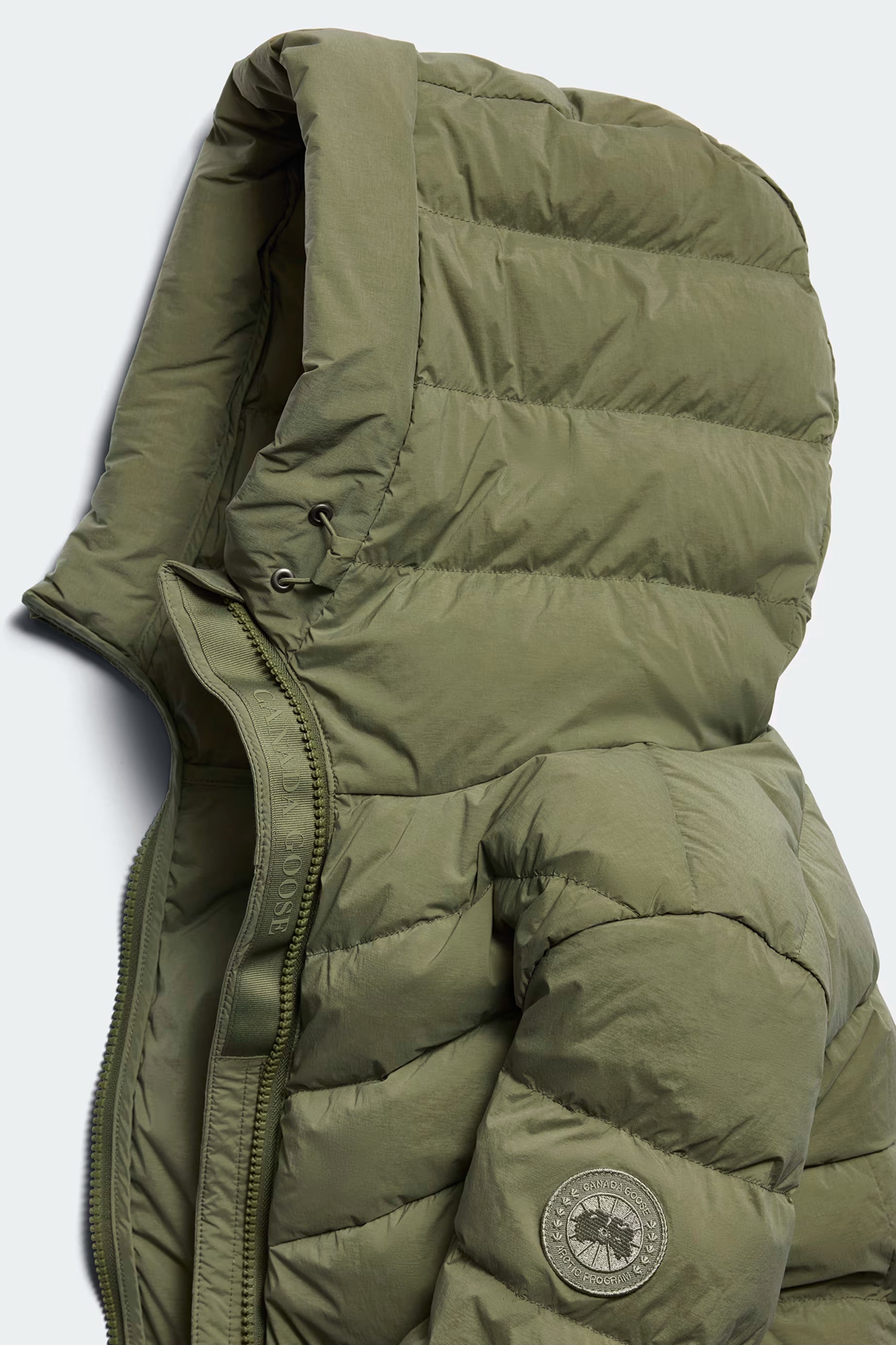 Manteau Clair, disque ton-sur-ton