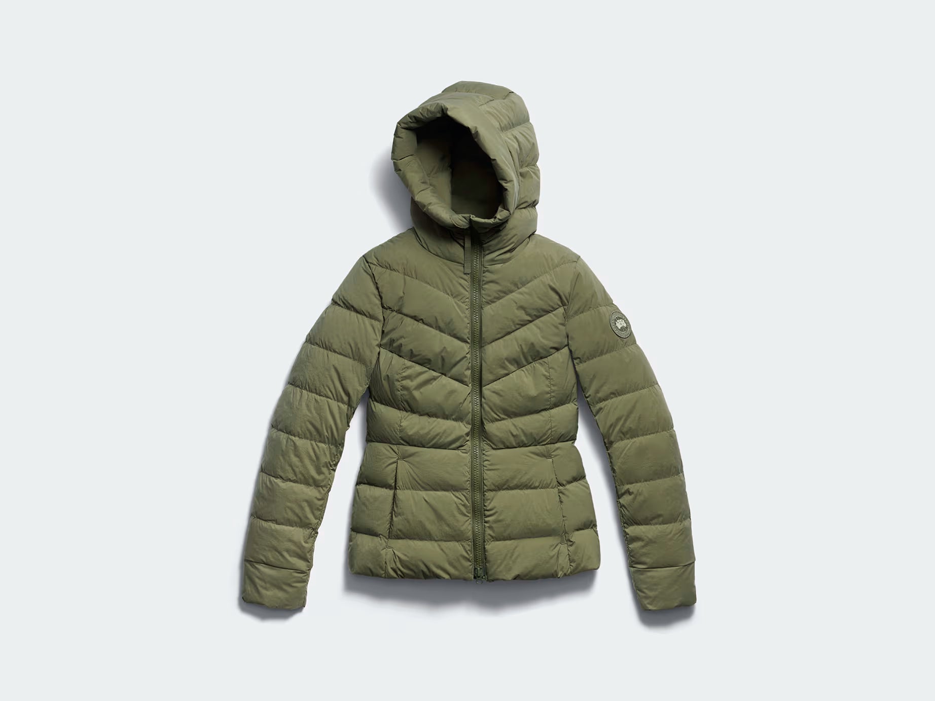Manteau Clair, disque ton-sur-ton