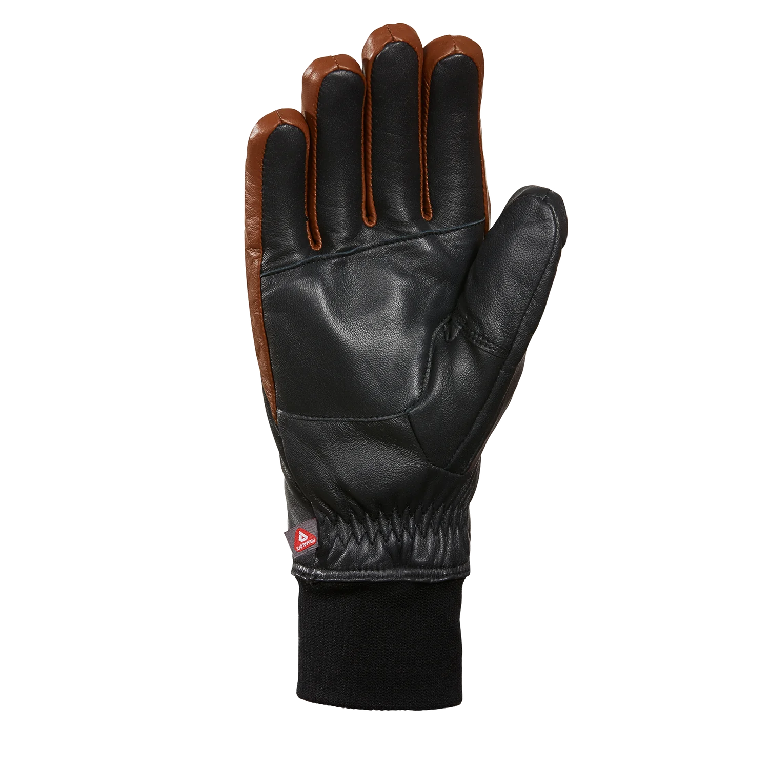 Handsome Primaloft® Leather Gloves - Men - Black
