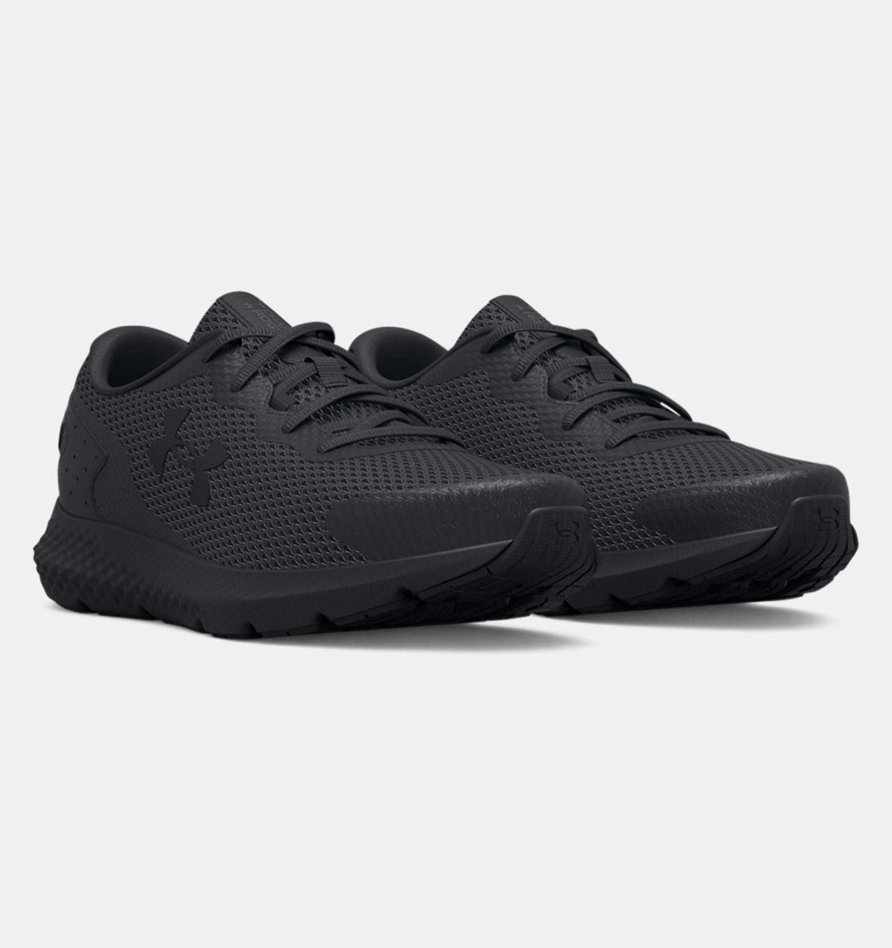 Men's UA Charged Rogue 3 Running Shoes - Black