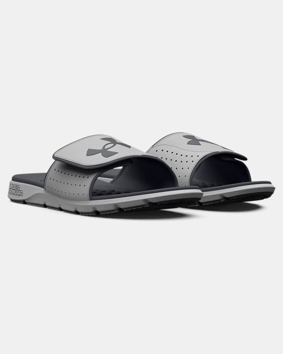 Men's UA Ignite Pro Slides - Grey