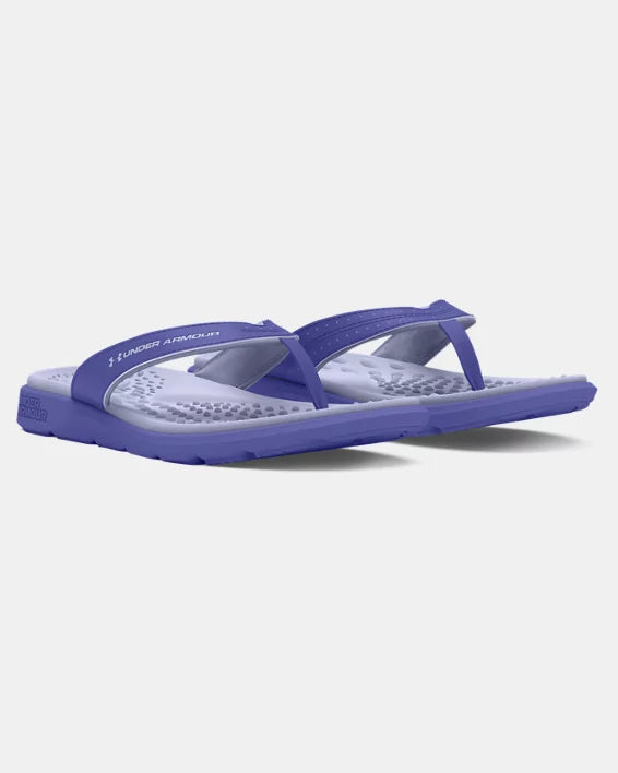 Women's UA Ignite Pro Marbella Sandals- Purple-501