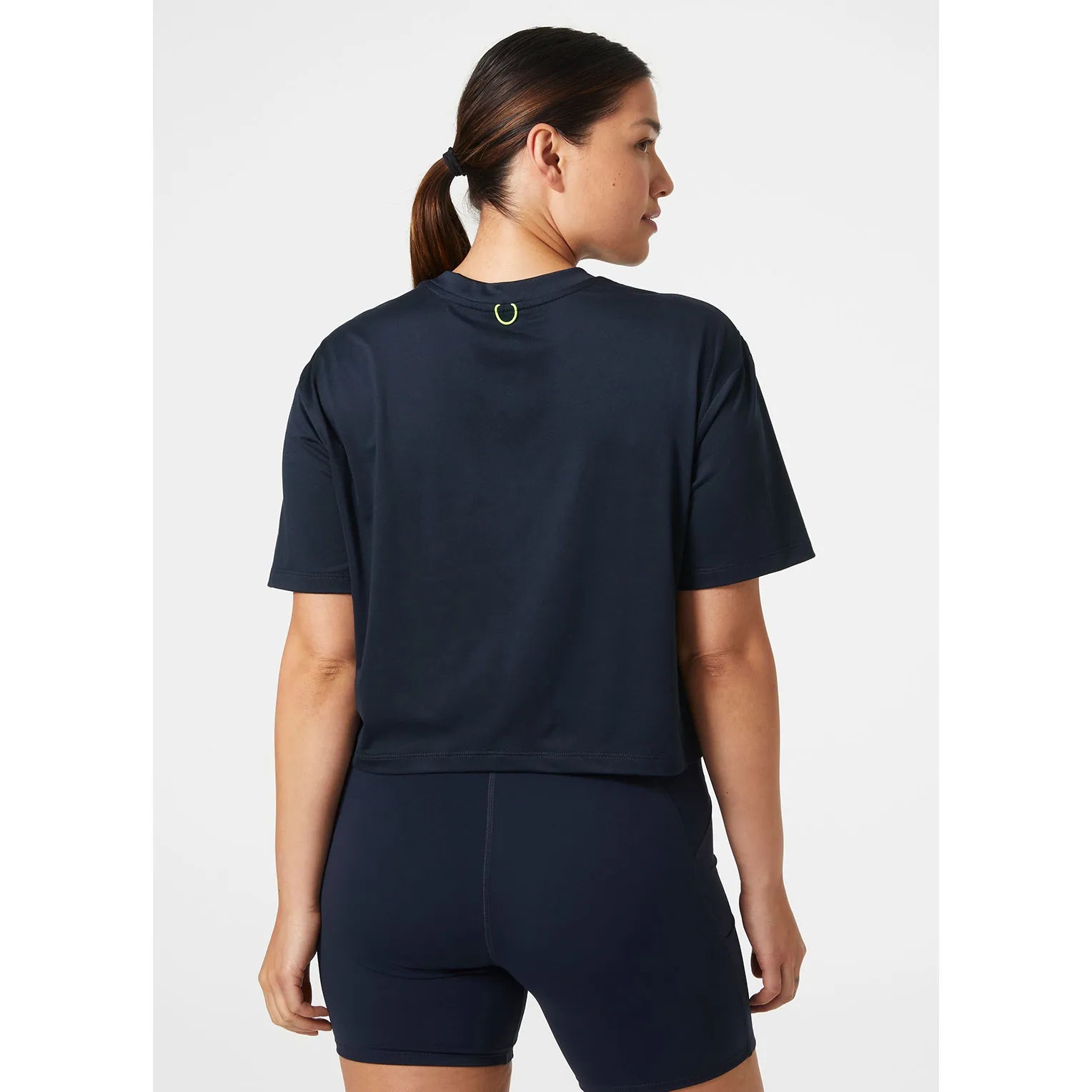 Women's Ocean Cropped T-Shirt - 597 Navy