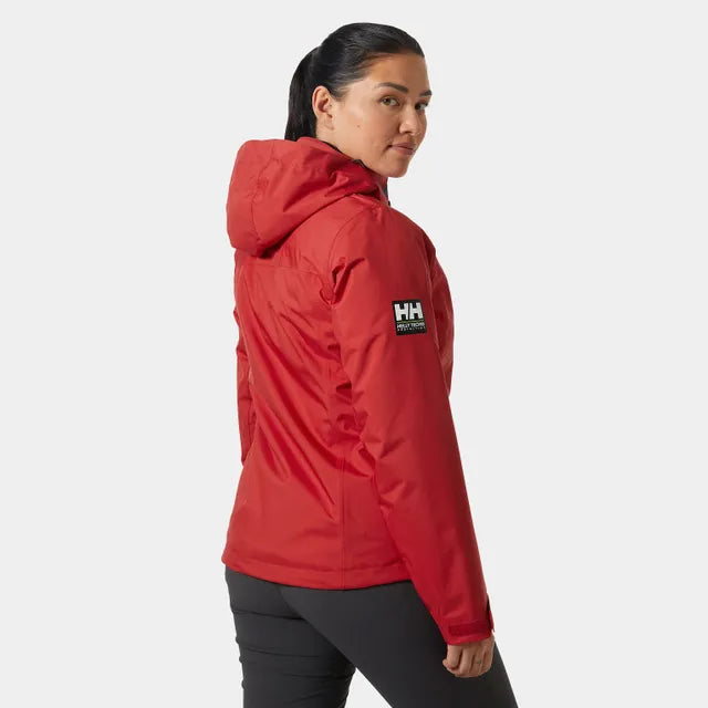 Women’s Crew Hooded Midlayer Sailing Jacket 2.0 - RED