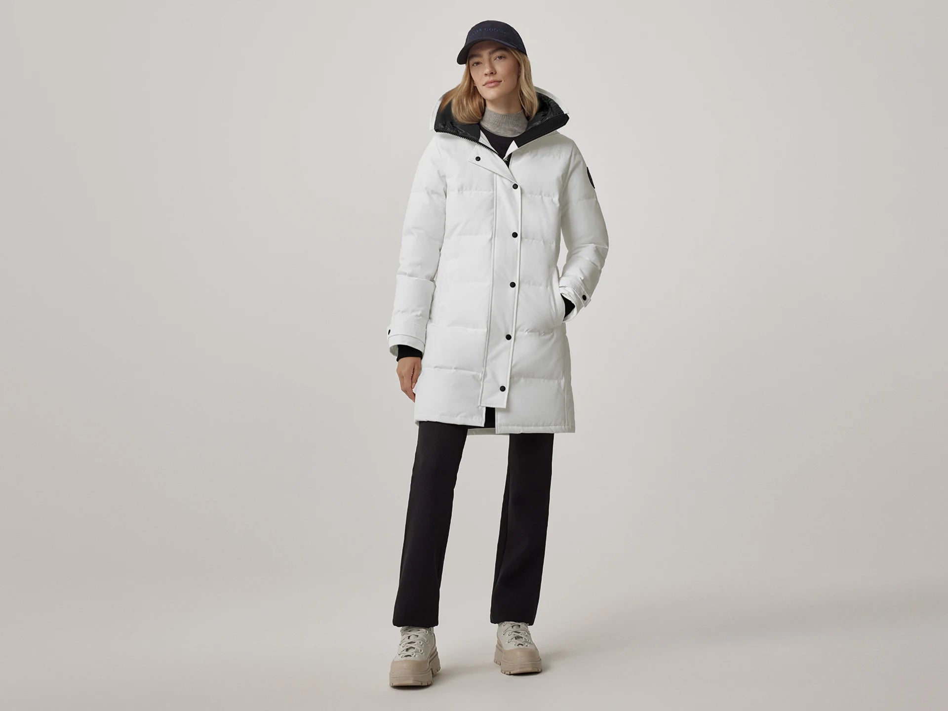 Shelburne Parka Black Label - North Star White