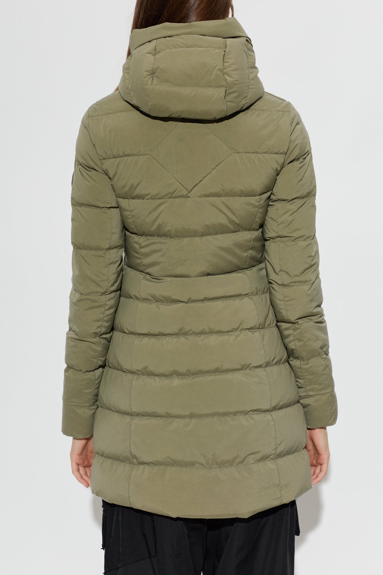 Tone-on-tone Light disc Coat