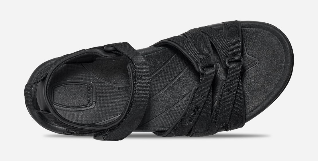 TIRRA VEGAN SANDAL - BLACK