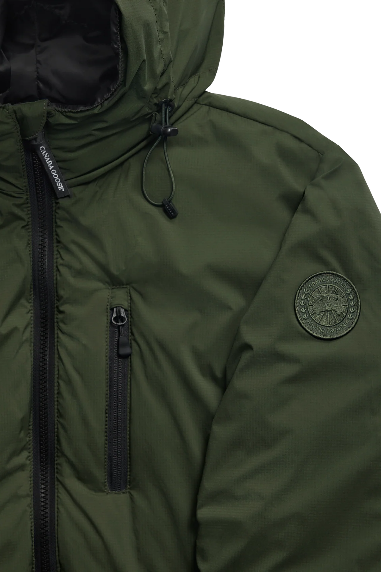 Manteau à capuchon Lodge, disque ton-sur-ton