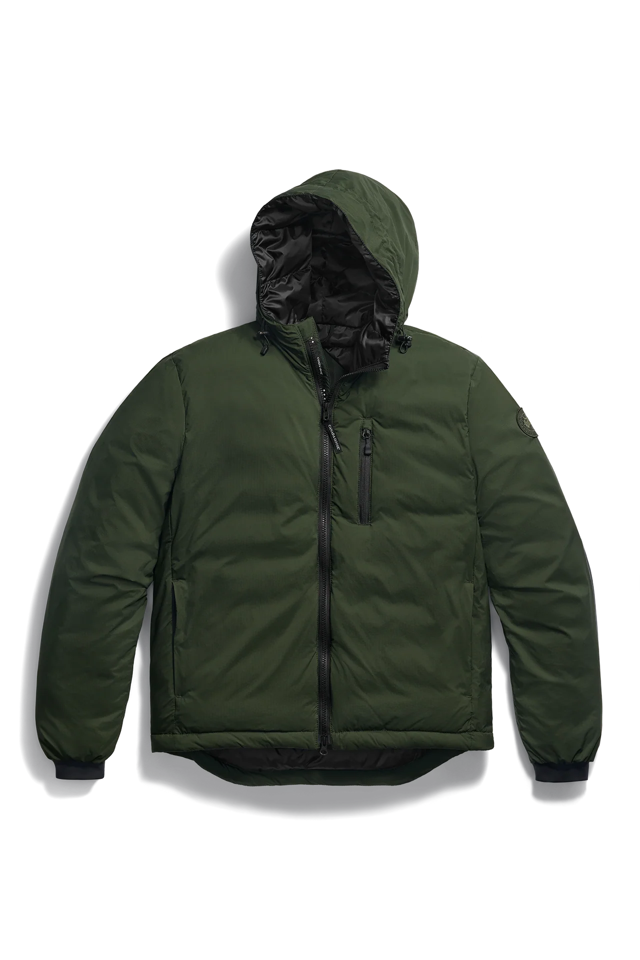 Manteau à capuchon Lodge, disque ton-sur-ton