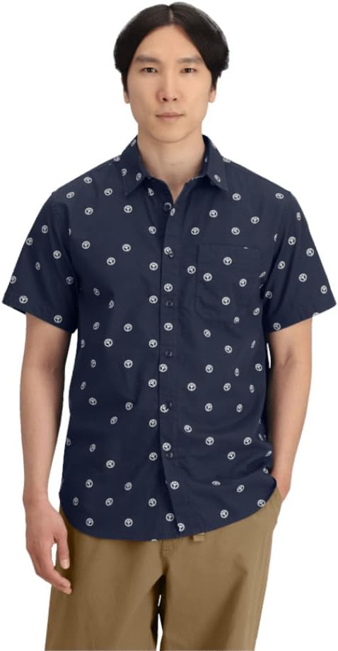 Chemise à manches courtes pour homme, motif Baytrail