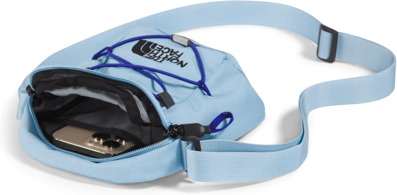 Jester Crossbody - NF0A52UC - STEEL BLUE DARK HEATHER / LAIS BLUE / TNF BLACK