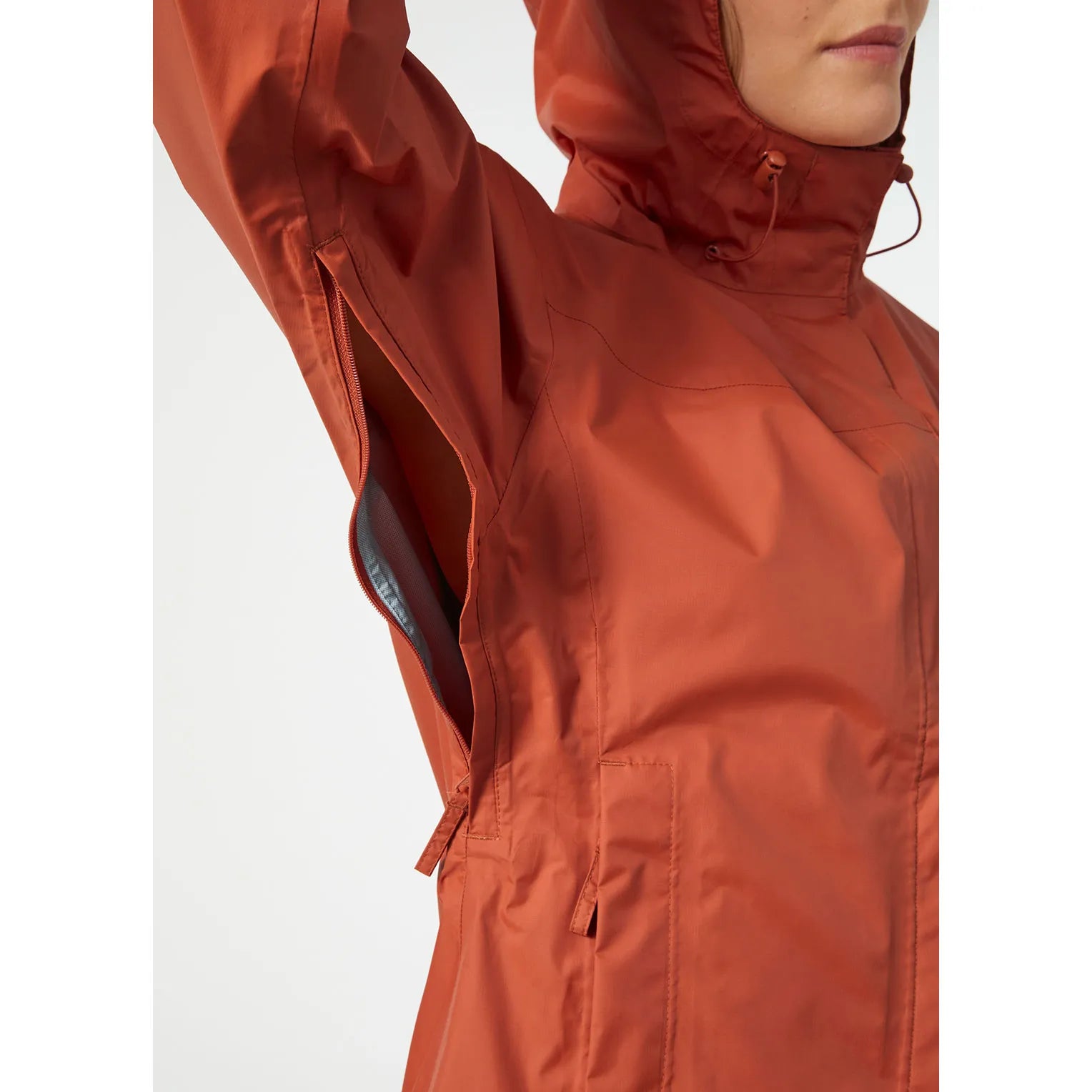 Women's Loke Shell Jacket - Terracotta -179