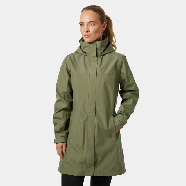 Women’s Aden Long Rain Jacket - LAV - 421