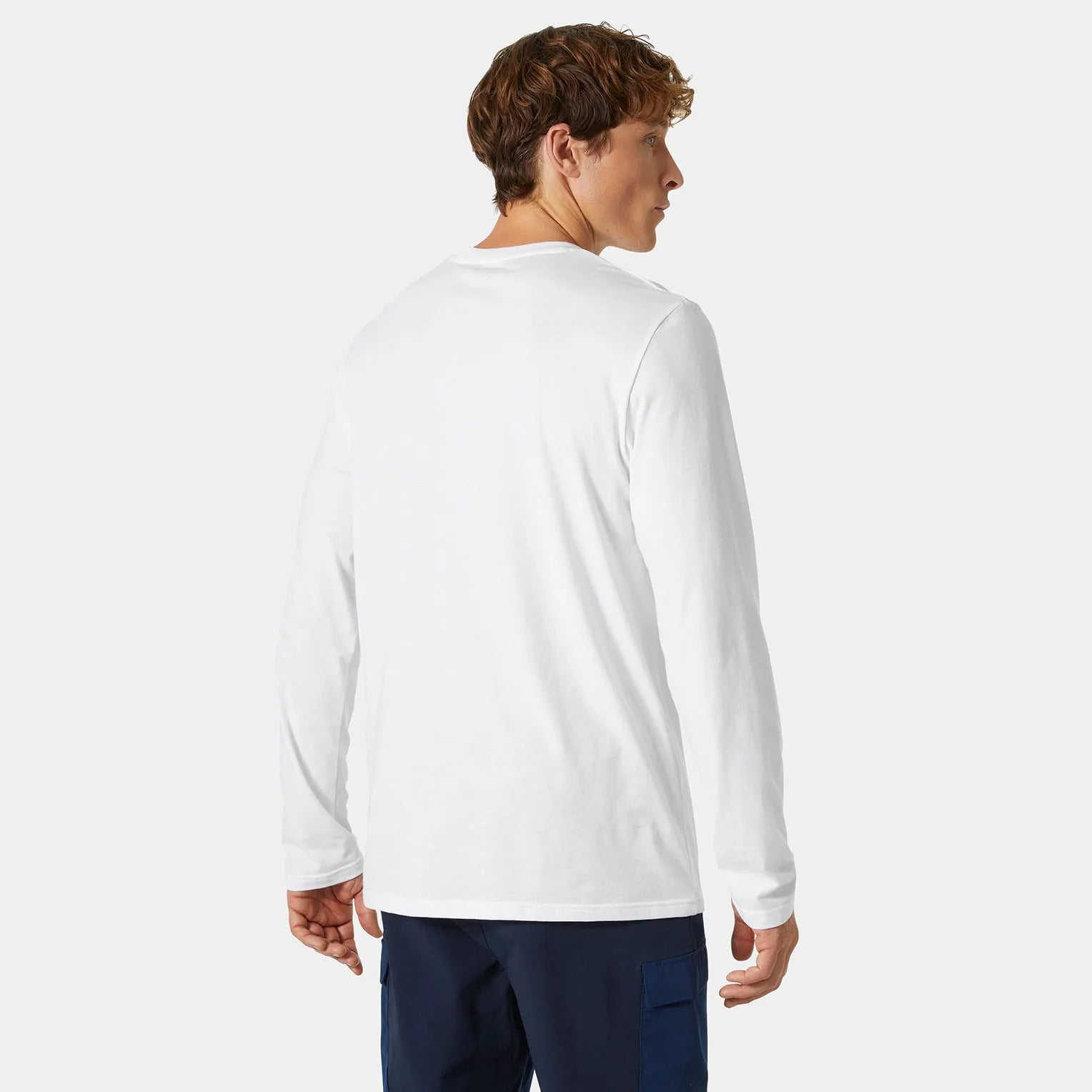 Men's Nord Graphic Longsleeve T-Shirt - White