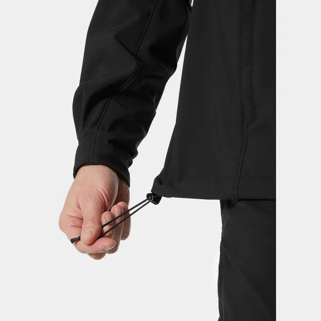 Men's Paramount Hooded Softshell Jacket - BLACK