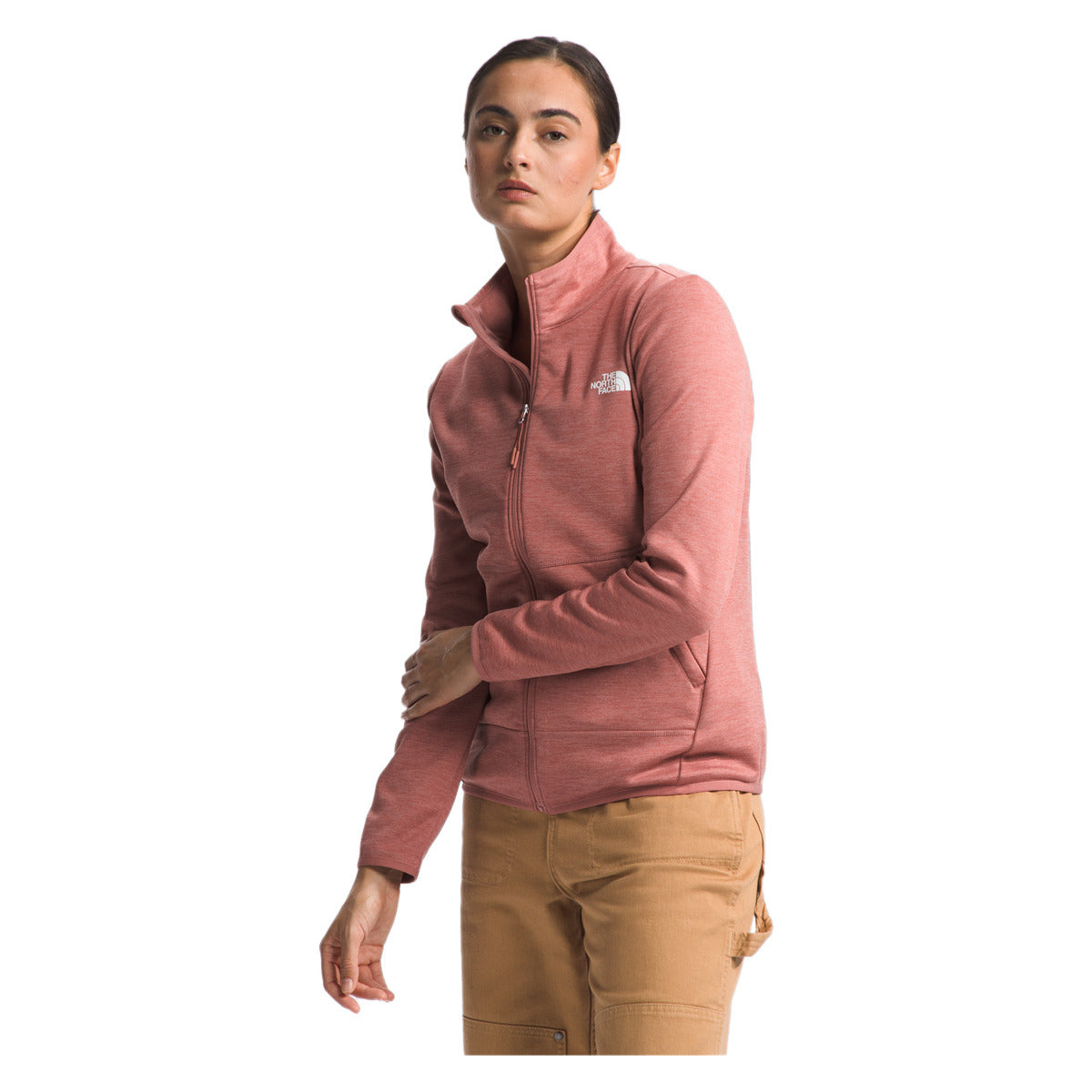 Canyonlands - Women's Fleece Jacket - LIGHT MAHAGONY
