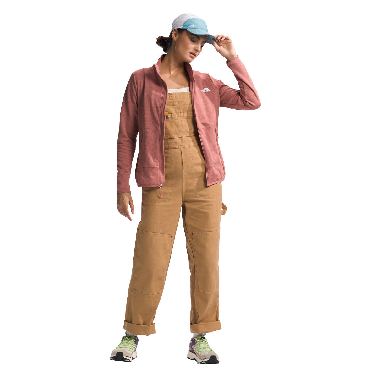 Canyonlands - Women's Fleece Jacket - LIGHT MAHAGONY
