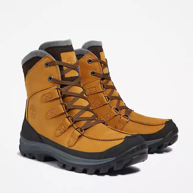 Botte isolée imperméable Chillberg pour hommes - wheat nubuck