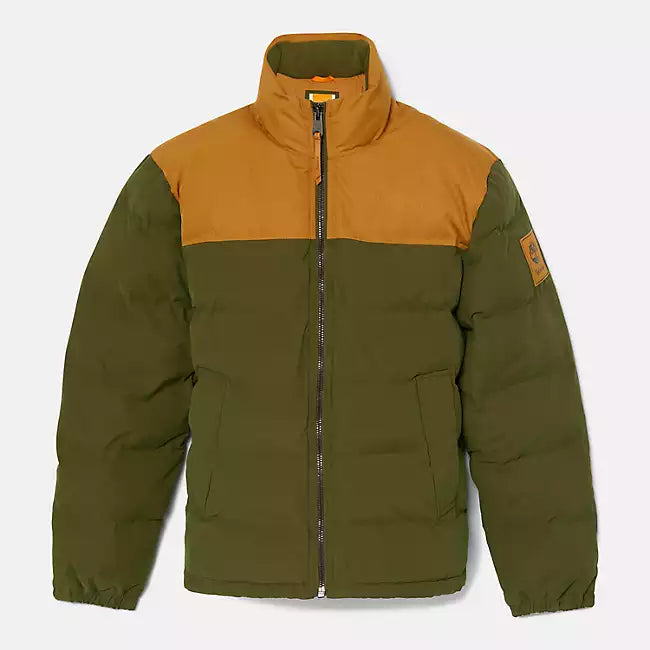 Men's Mount Welch Puffer Jacket - wheat boot, dark olive