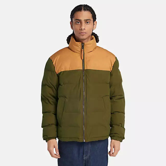 Men's Mount Welch Puffer Jacket - wheat boot, dark olive