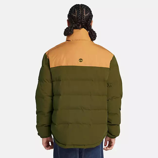 Men's Mount Welch Puffer Jacket - wheat boot, dark olive