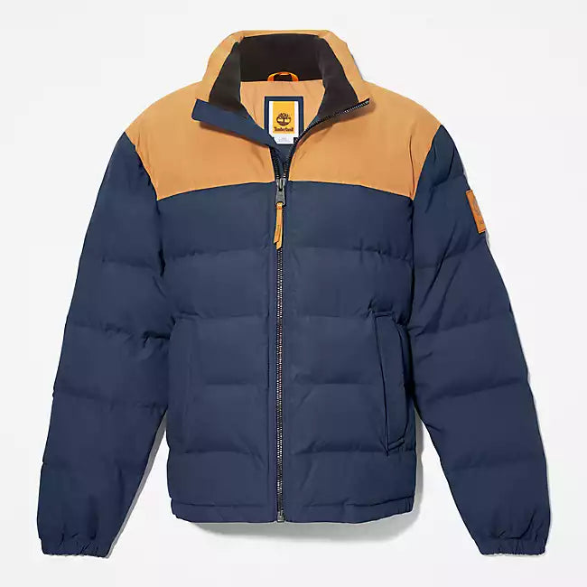 Men's Mount Welch Puffer Jacket - wheat boot, dark sapphire