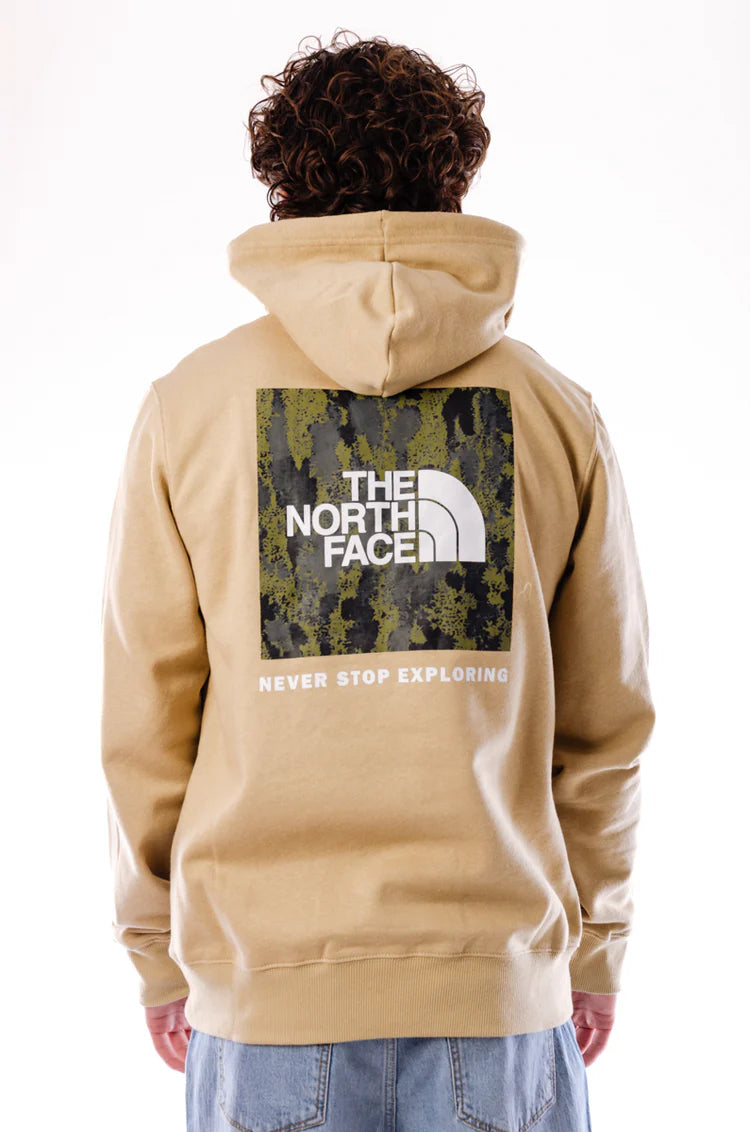 Men’s Box NSE Pullover Hoodie - KHAKI STONE