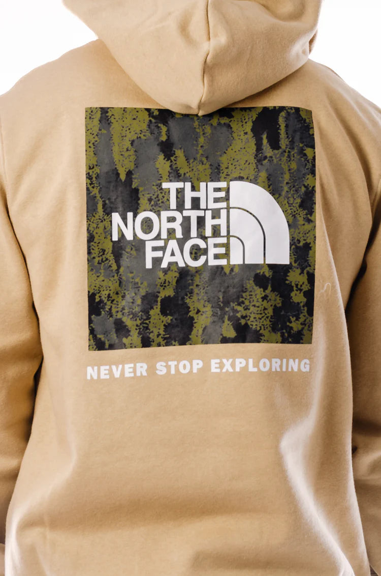 Men’s Box NSE Pullover Hoodie - KHAKI STONE