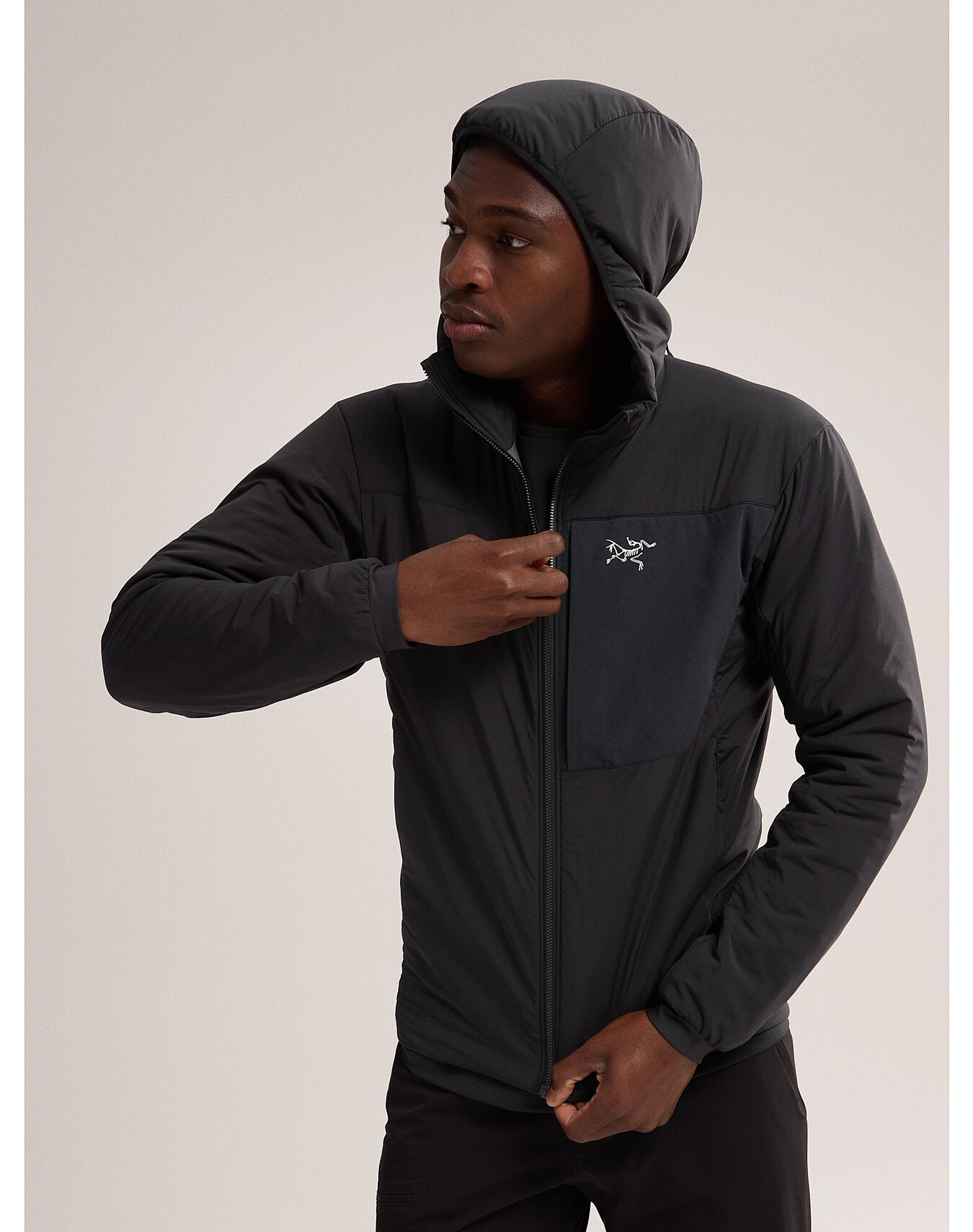 Veste à capuche Proton Homme - BLACK