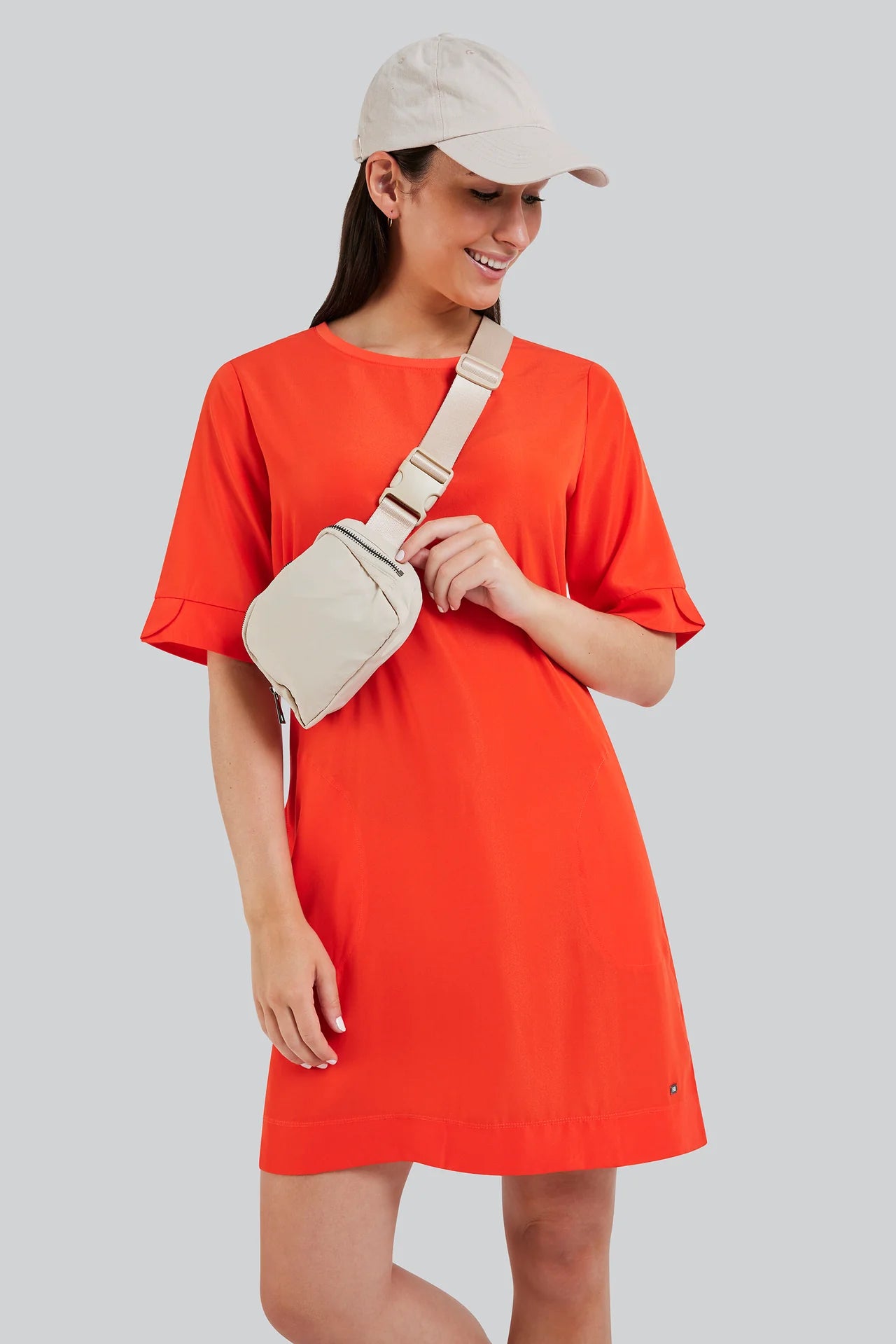 ARKLEY DRESS - GRENADINE