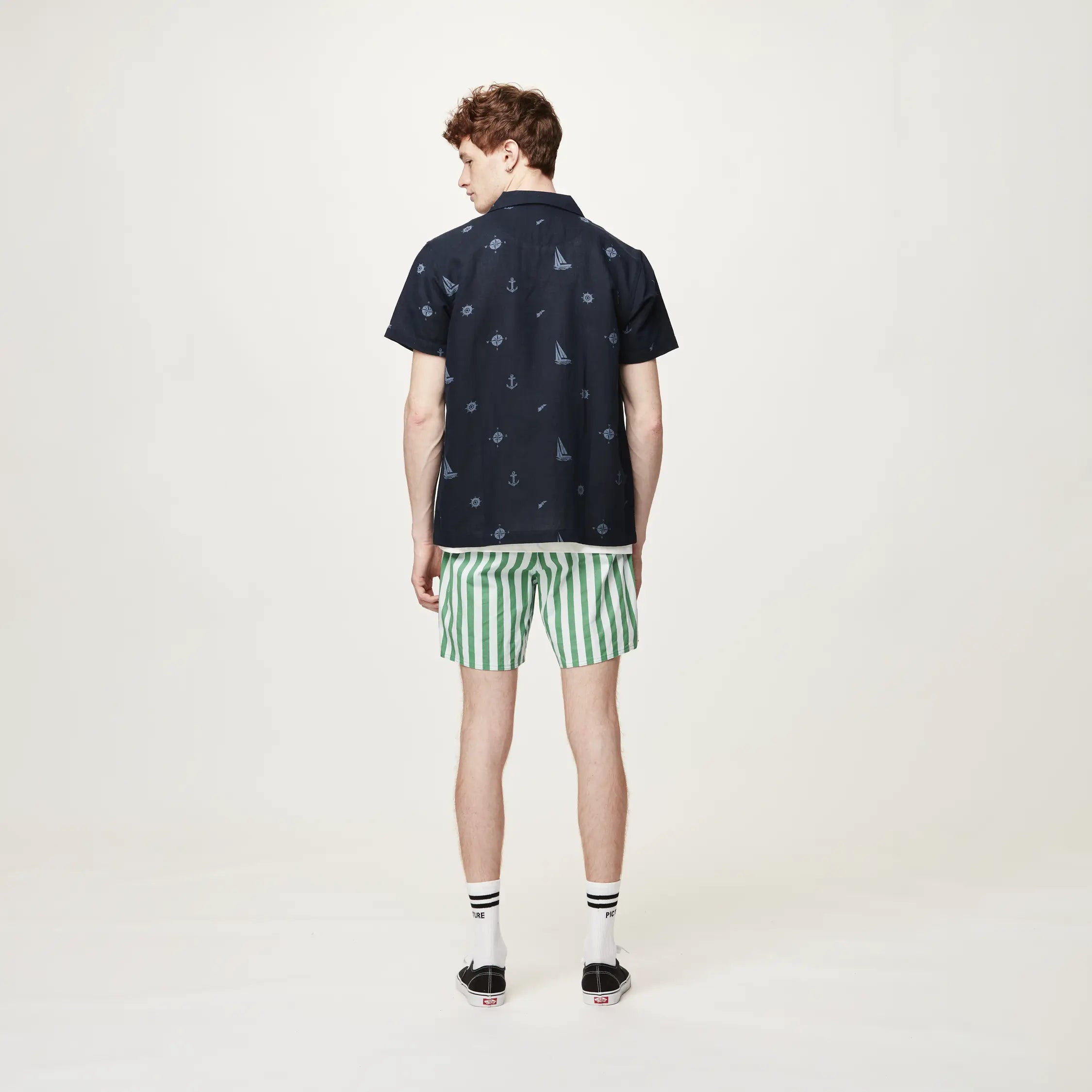 MOKARA SHIRT - SAILOR PRINT