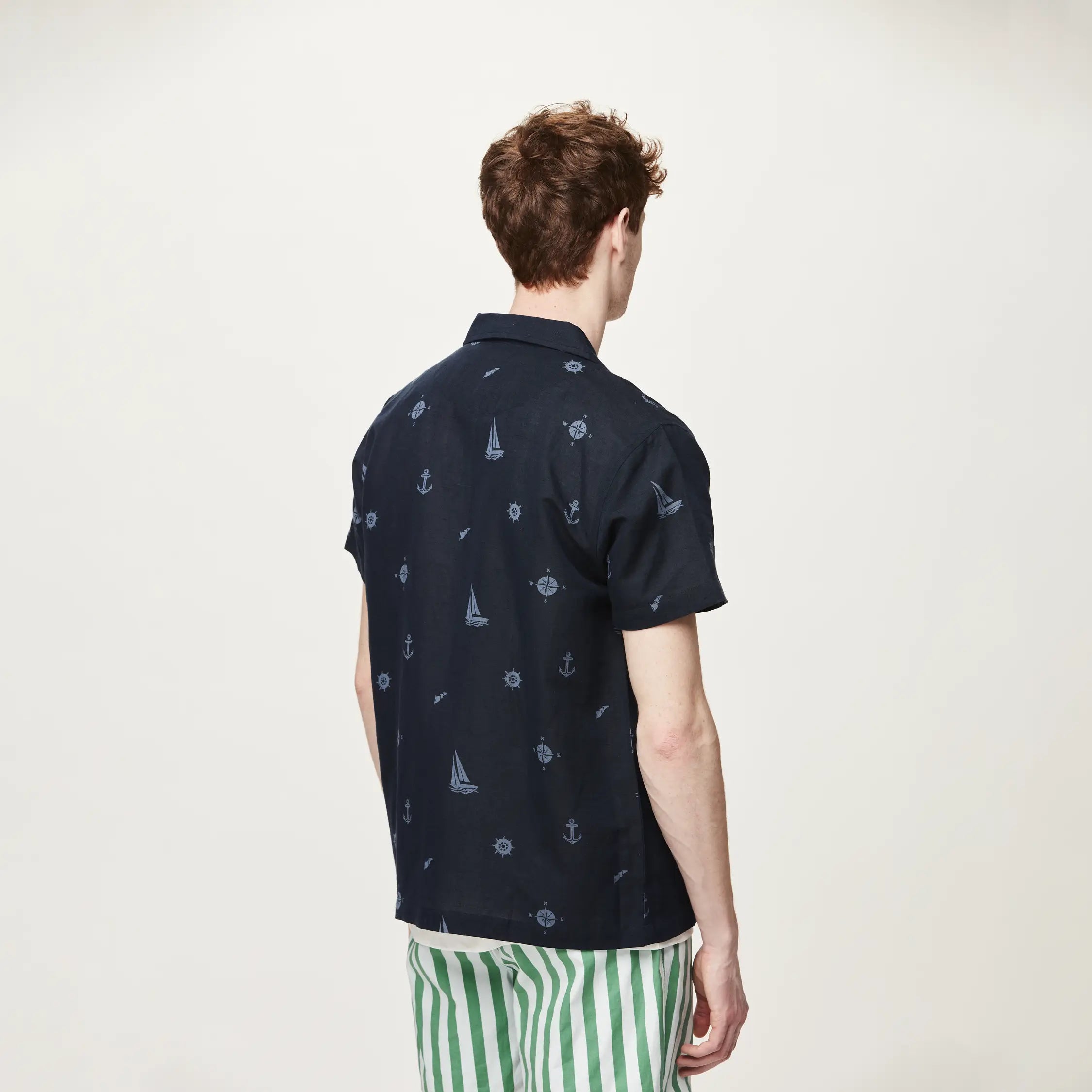 MOKARA SHIRT - SAILOR PRINT