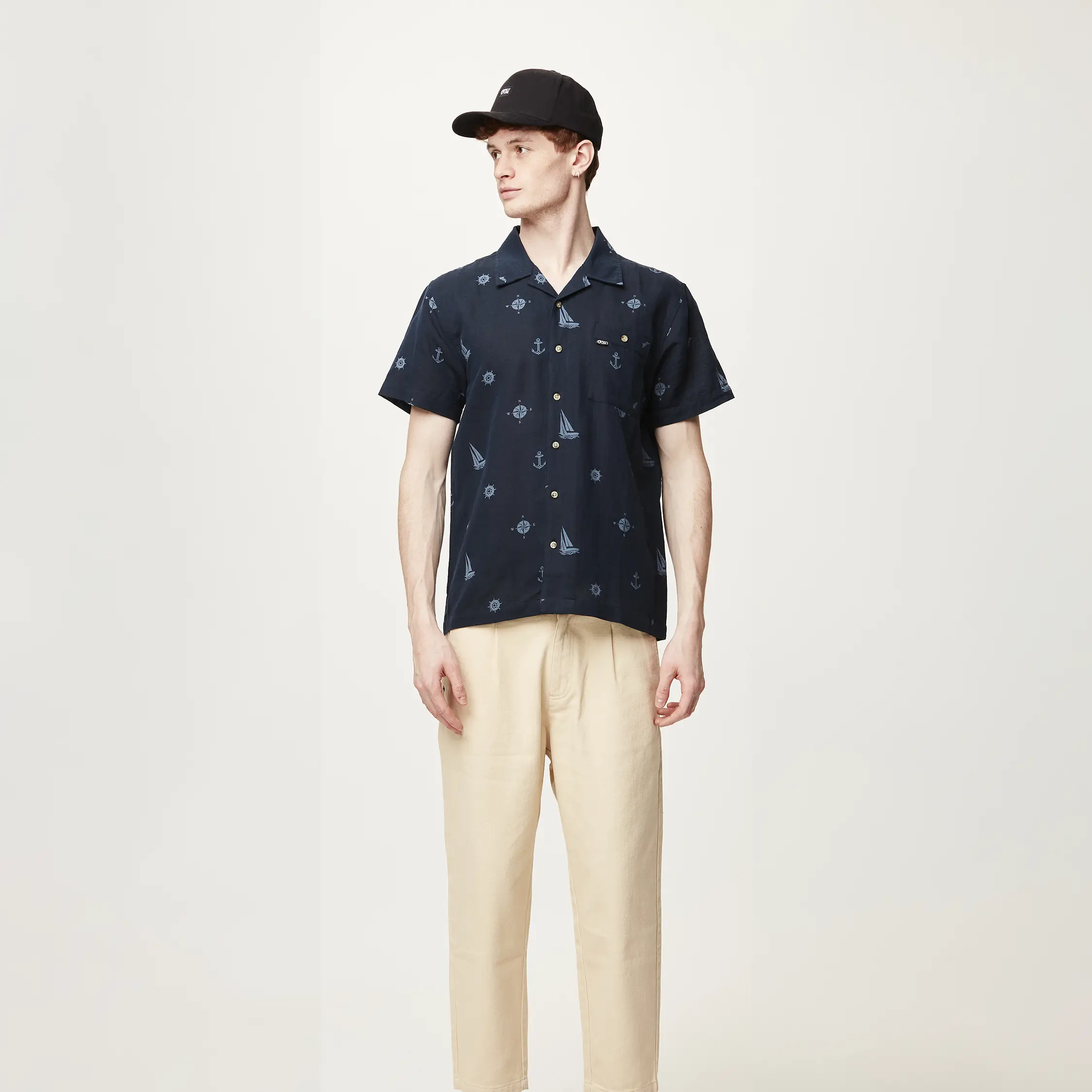 MOKARA SHIRT - SAILOR PRINT