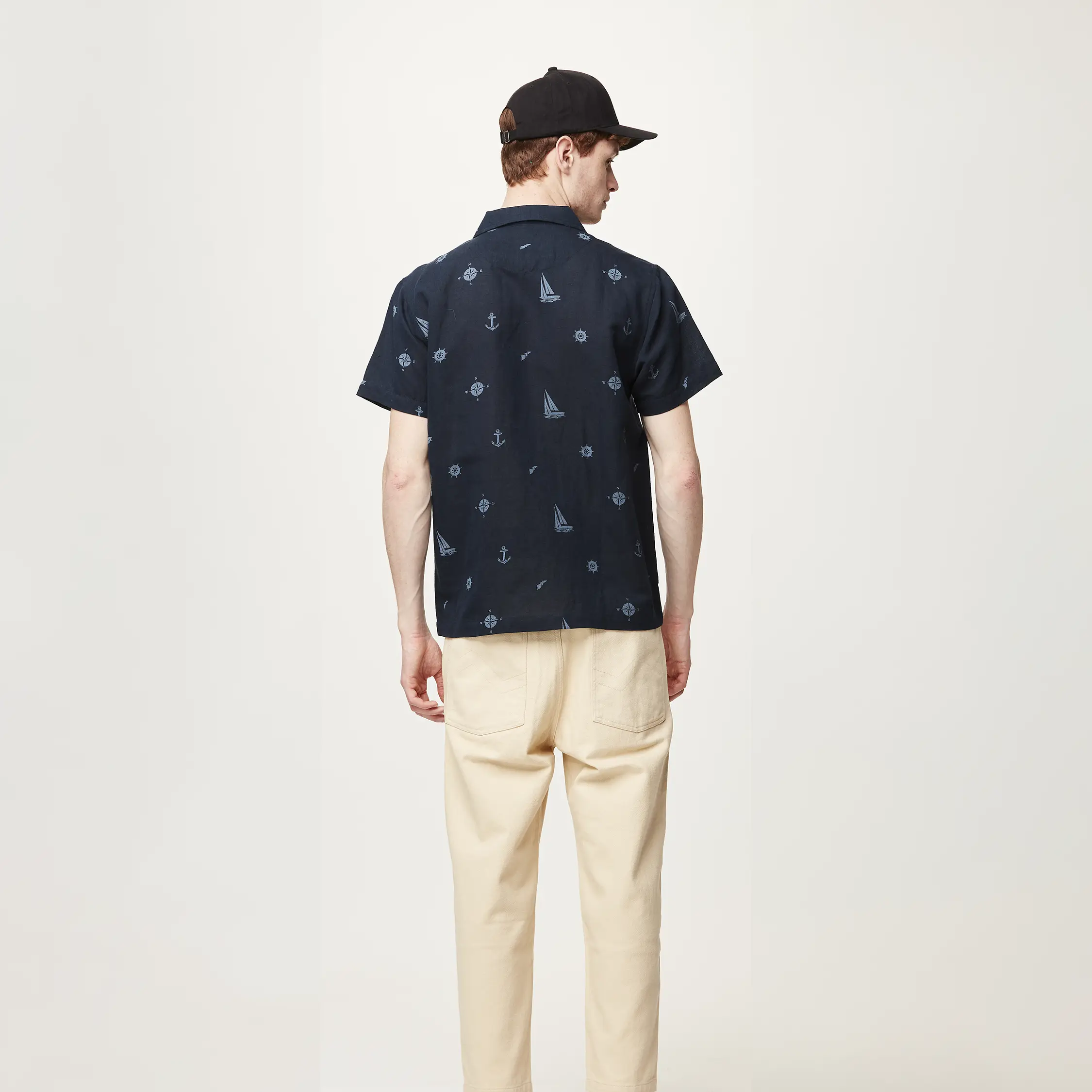 MOKARA SHIRT - SAILOR PRINT