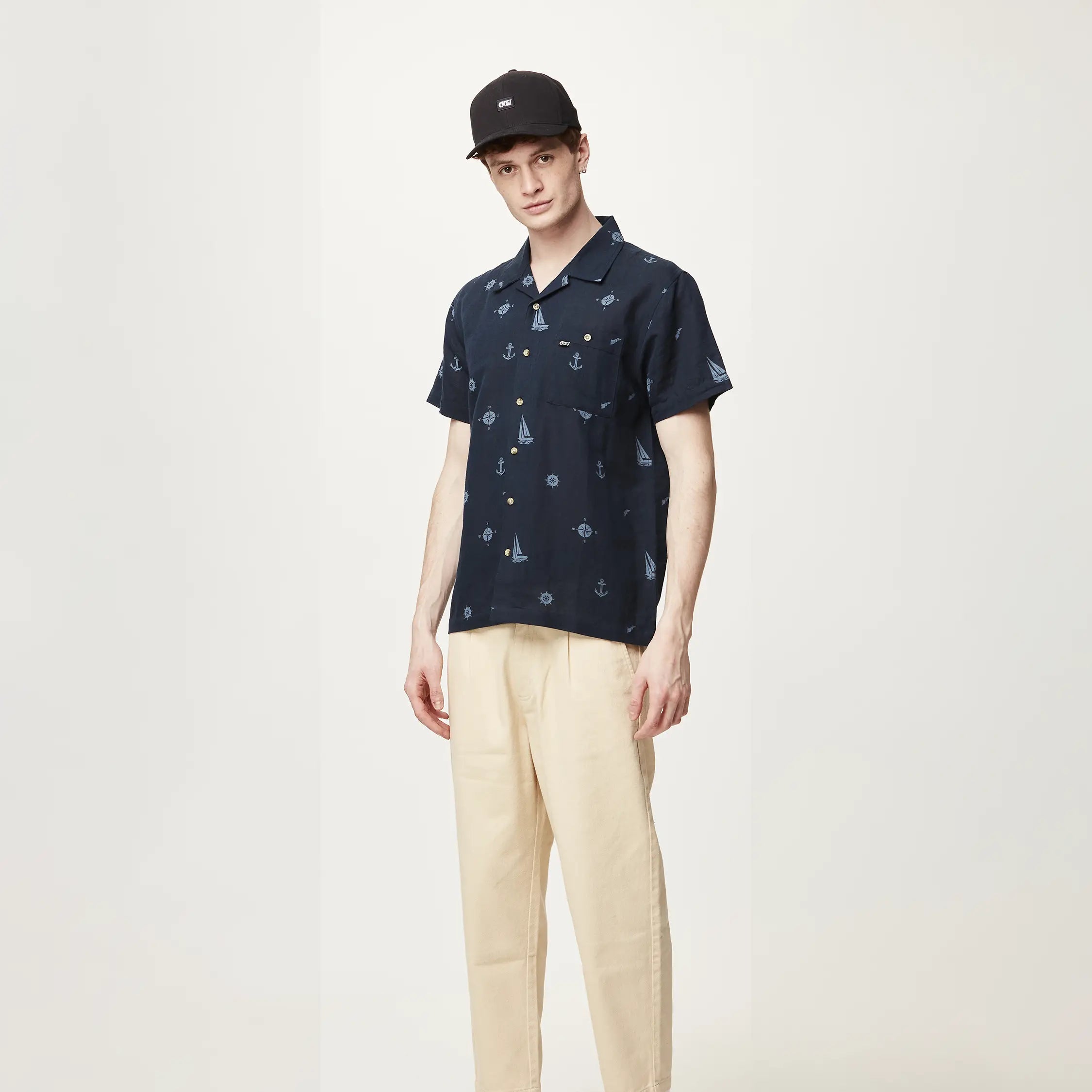 MOKARA SHIRT - SAILOR PRINT