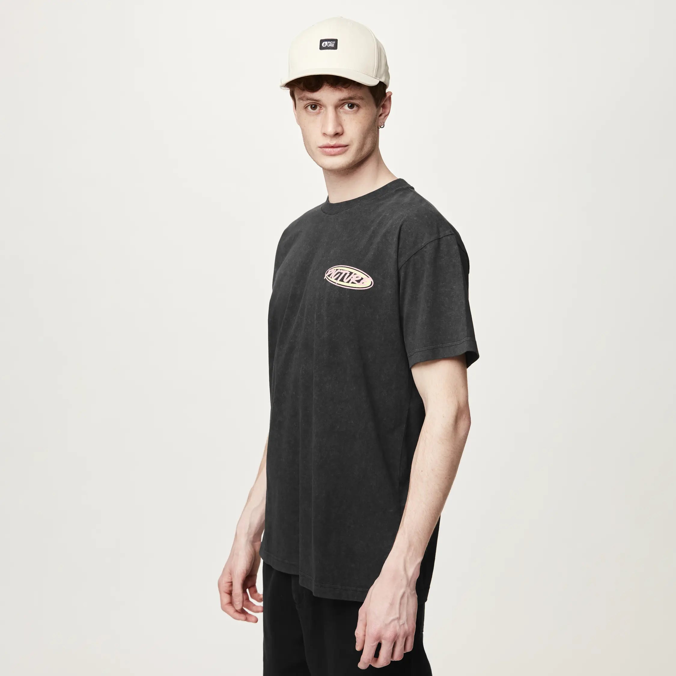 TSUNAMI TEE - BLACK WASHED