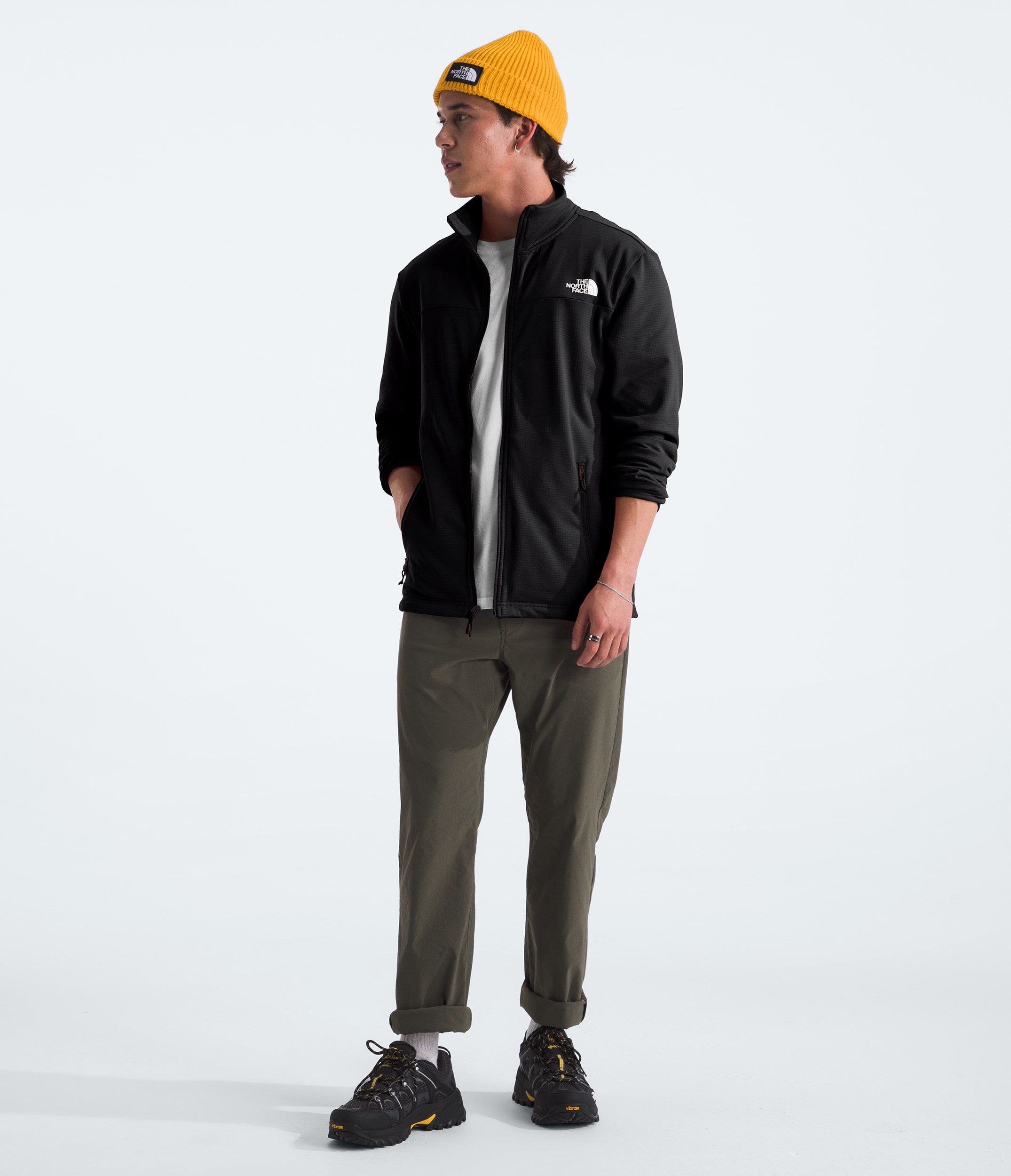 Men’s Cedar Trail Grid Fleece Full-Zip Jacket