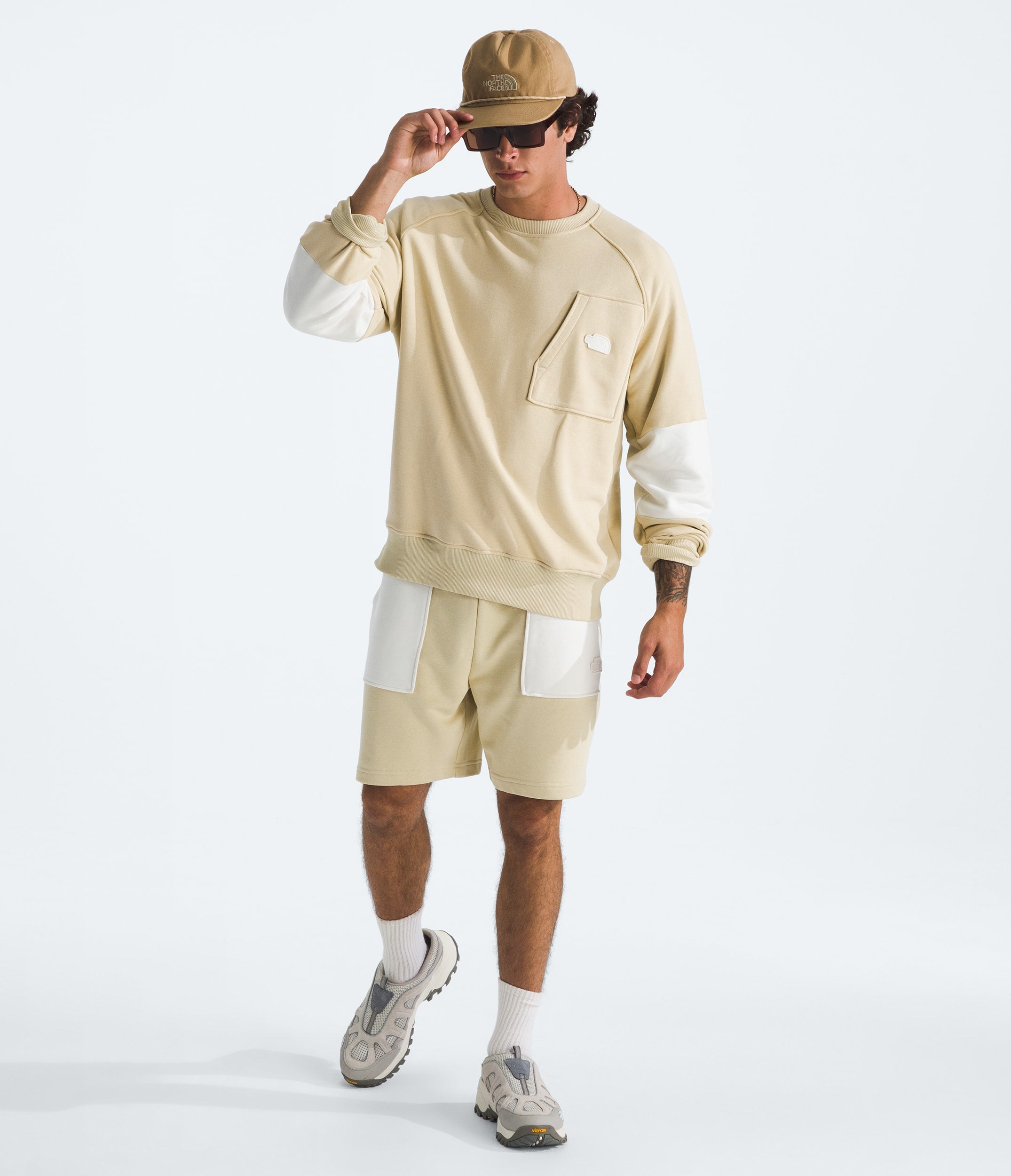Men's Terry Relaxed Crew