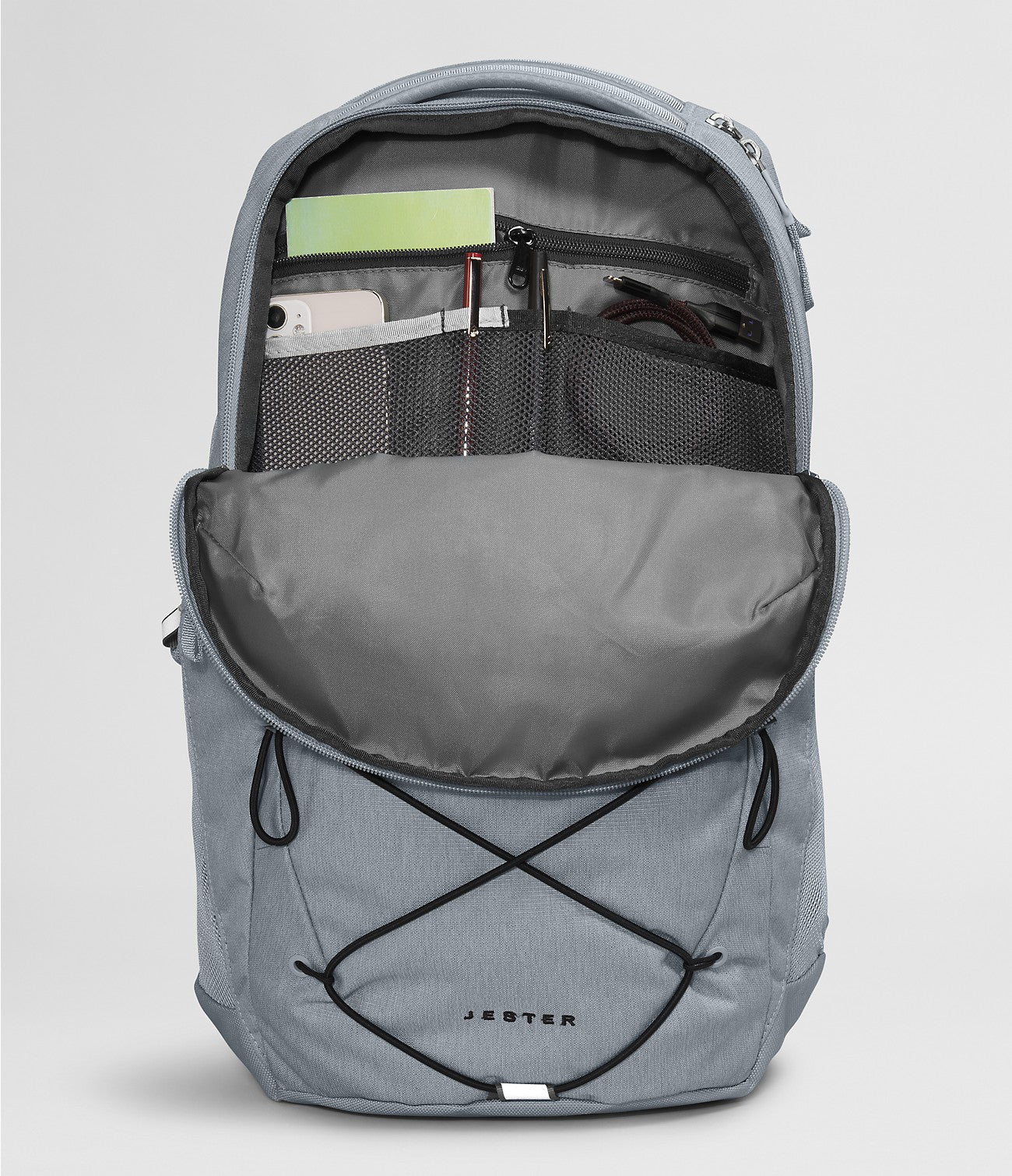 Jester Backpack - MID GREY DARK HEATHER /TNF BLACK