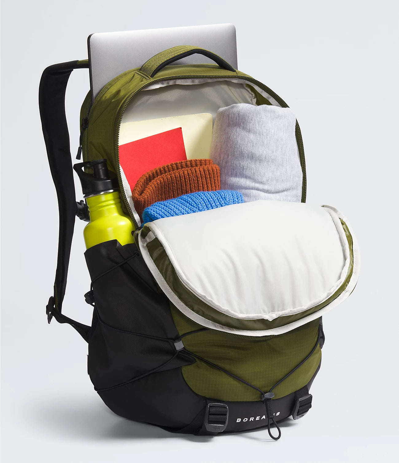 Borealis Backpack - FOREST OLIVE / TNF BLACK