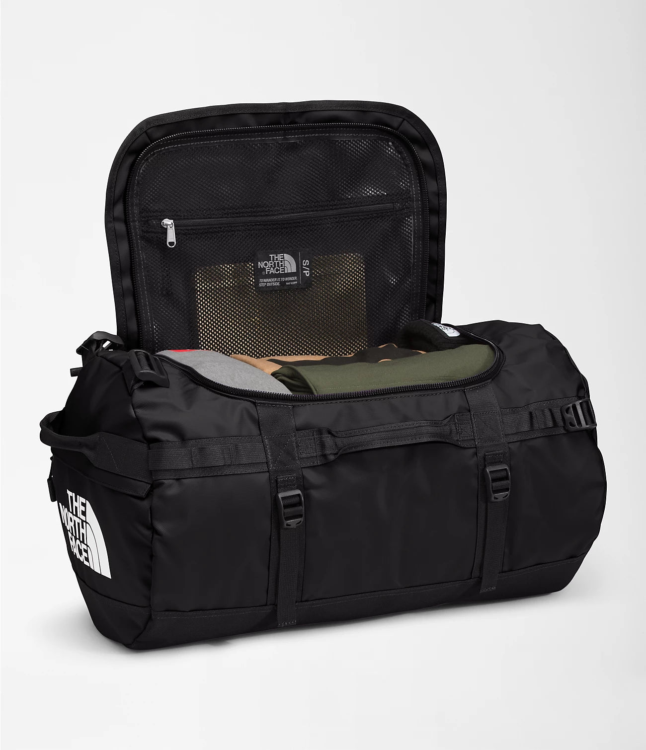 Base Camp Duffel—S - TNF BLACK / TNF WHITE