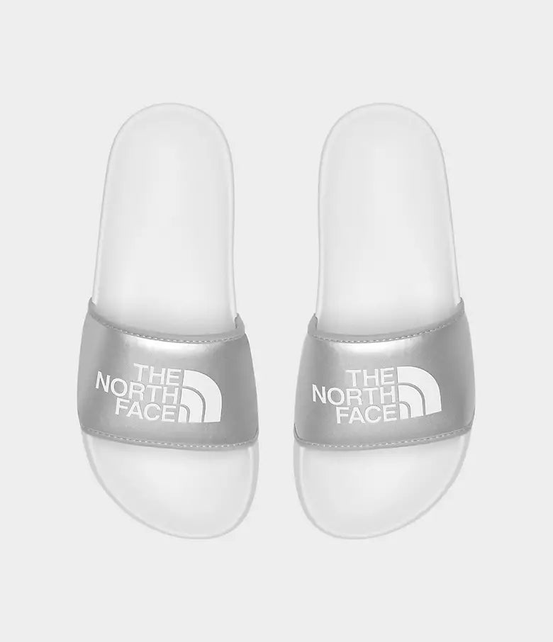 Claquettes Base Camp Slide III pour femmes, Métallisé - METALIC SILVER / TNF WHITE